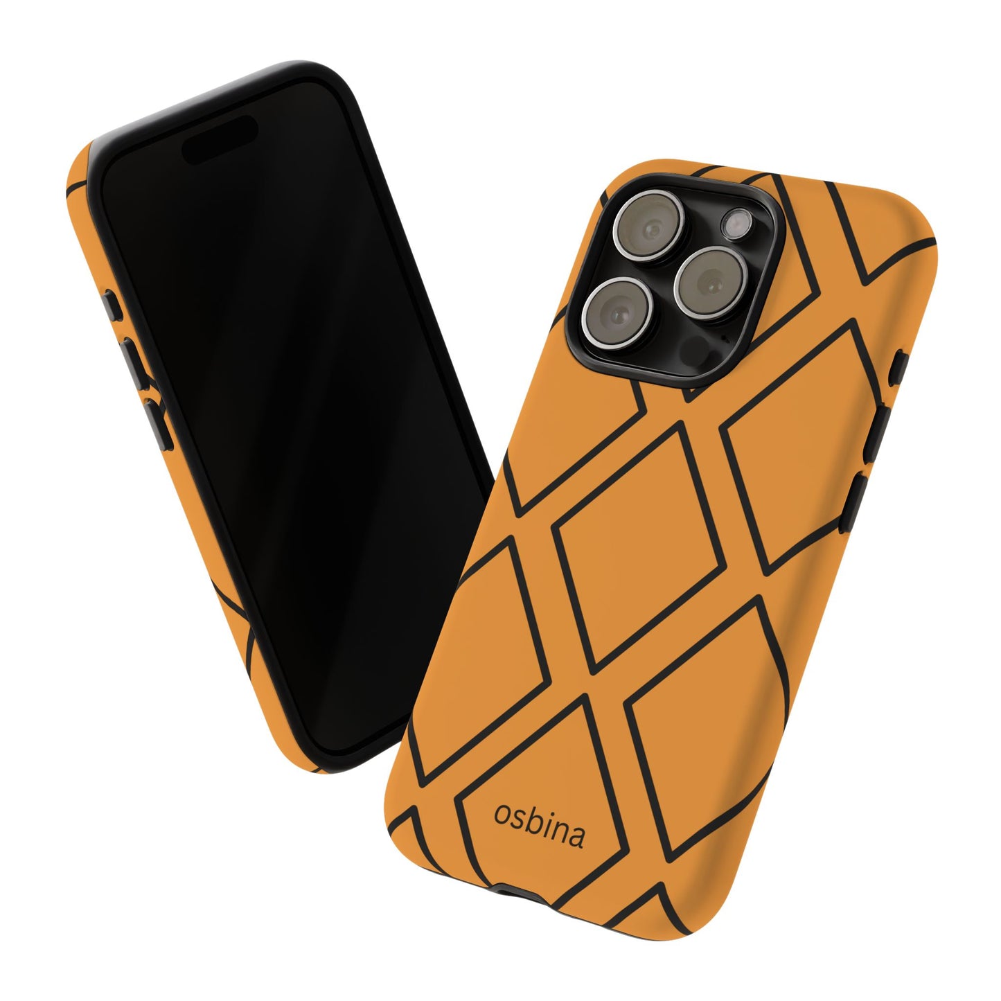 osbina | Diamonds Are Your Phone’s Best Friend — The Orange + Black Diamond Case | The Season Collective