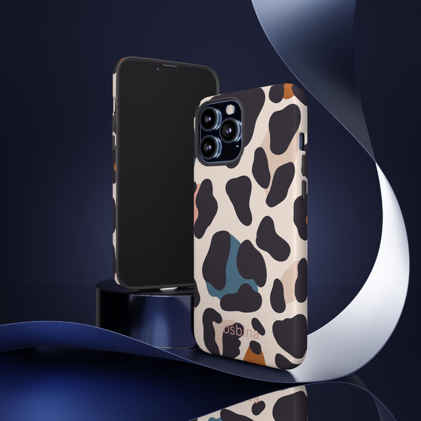 osbina | Leopard Luxe Color Pop Leopard Print Phone Case | Modern Muse Collection