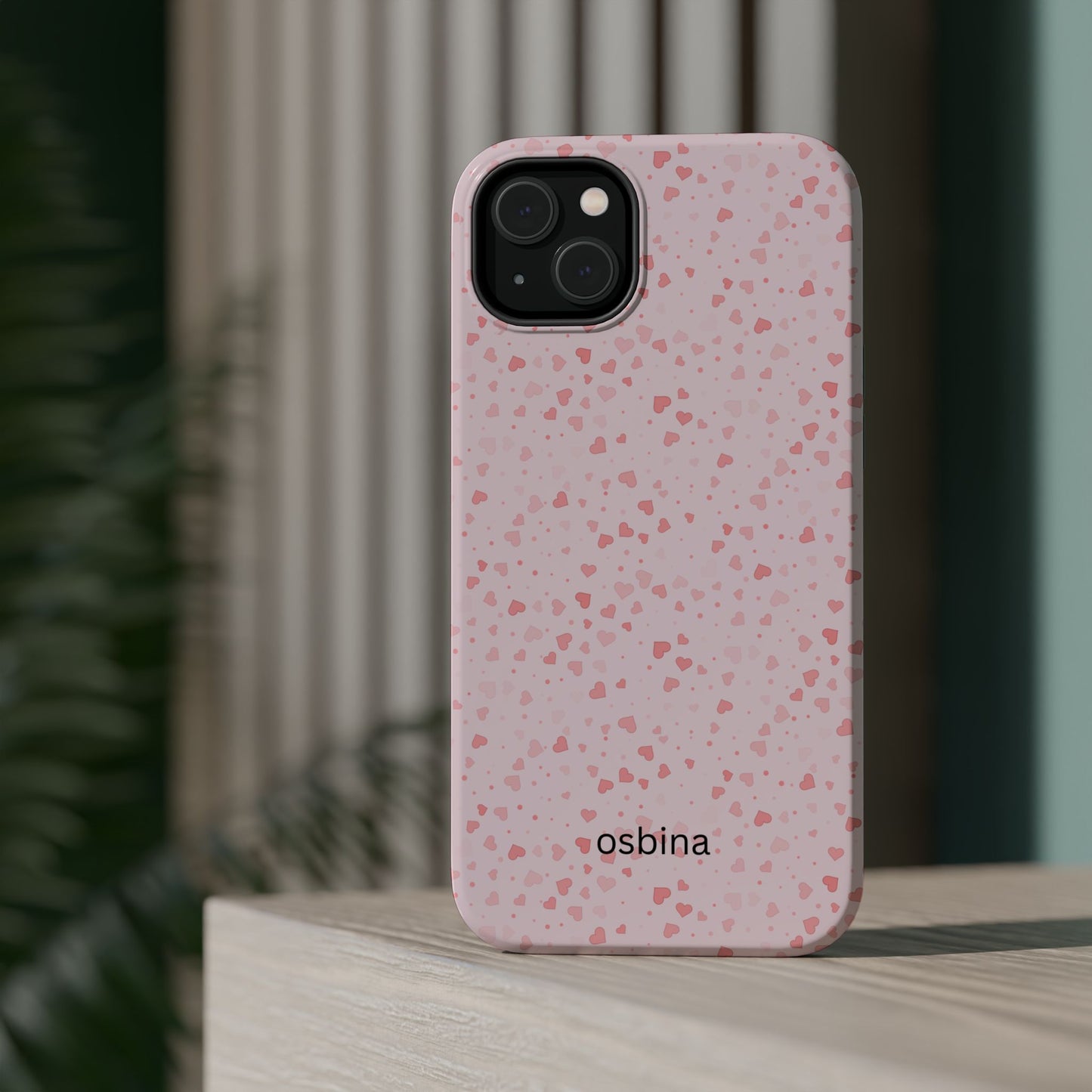 osbina | MagSafe compatible for iPhone | Pure Affection Sweethearts  Phone Case | Modern Muse Collection