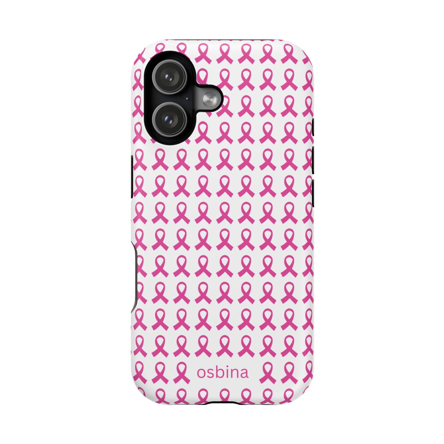 YAYOU Side by Side Pink Ribbon Designer Case | osbina