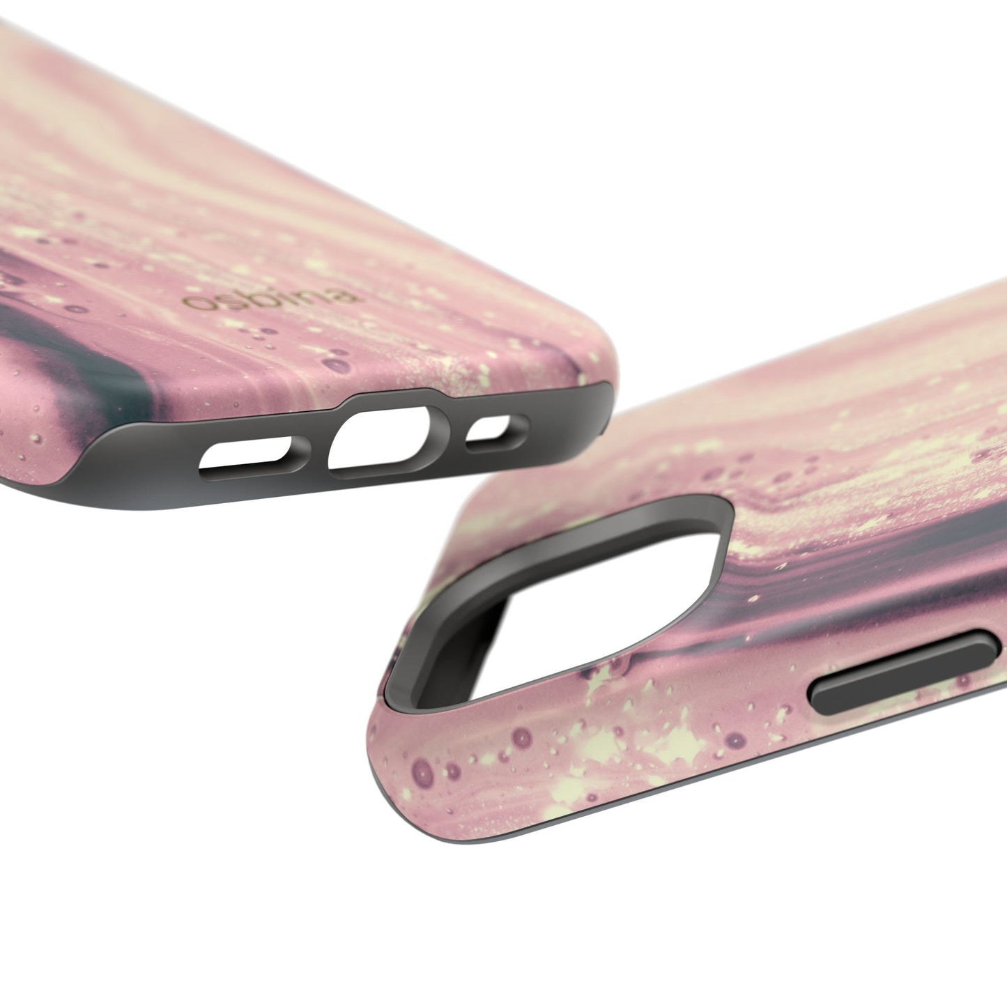 osbina | MagSafe compatible for iPhone | The Amethyst Glow Phone Case | Modern Muse Collection