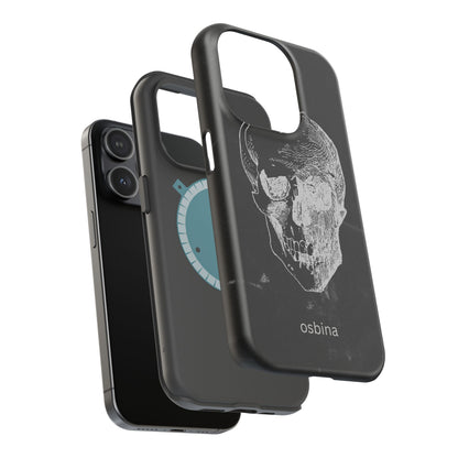 osbina | MagSafe compatible for iPhone | Skull Phone Case | Season Collective Collection