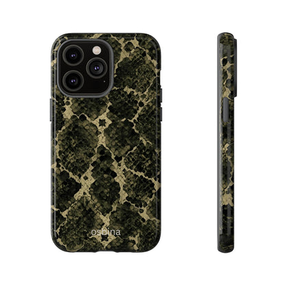 osbina | The Olive Snakeskin Designer Case