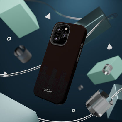 osbina | MagSafe compatible for iPhone | The Onyx Phone Case | Modern Man Collection