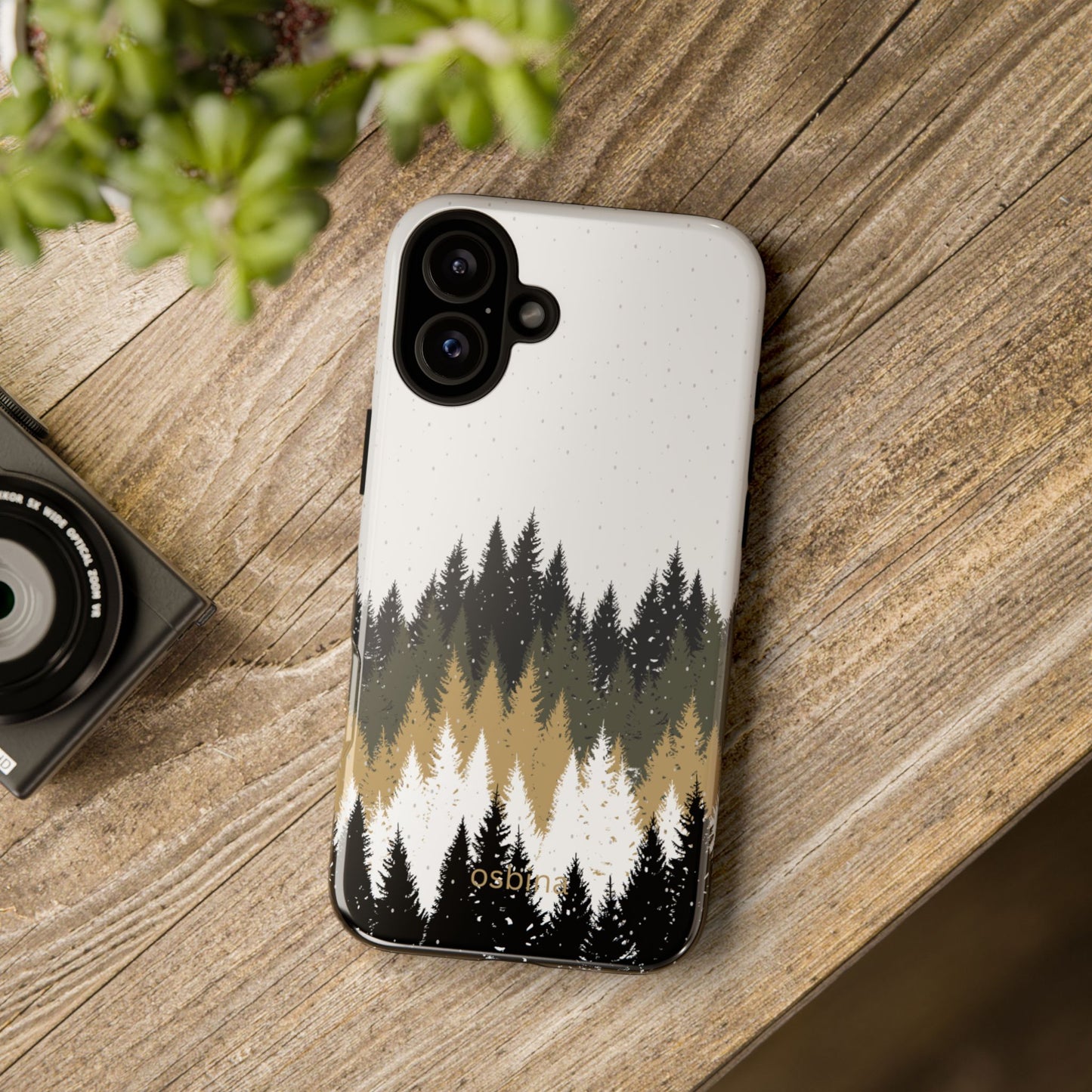 osbina | Frosted Pines, Designer Case | The Aspen Collection