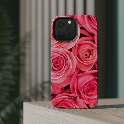 osbina | MagSafe compatible for iPhone | The Roselle Phone Case | Modern Muse Collection