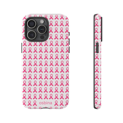 osbina | Limited Edition The Side by Side Pink Ribbon Case in Light Pink + Soft Pink + Hot Pink | The Pink October Collection | Inspired By