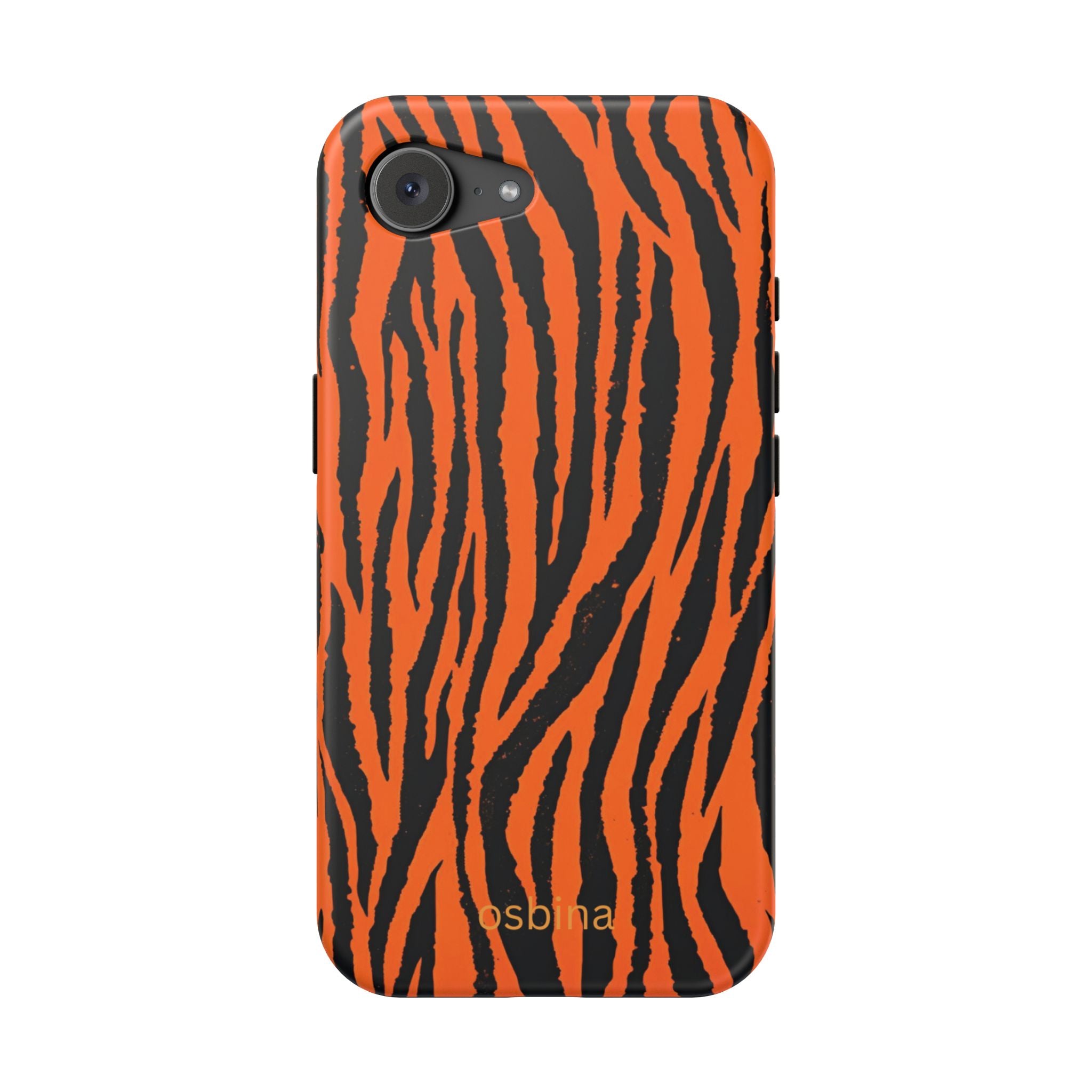 osbina | Tiger, But Make It Chic — The Bengal Stripe Case in Orange + Black | The Season Collective