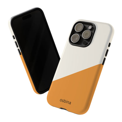 osbina | Divide & Conquer — The Orange + White Split Diagonal Case | The Season Collective