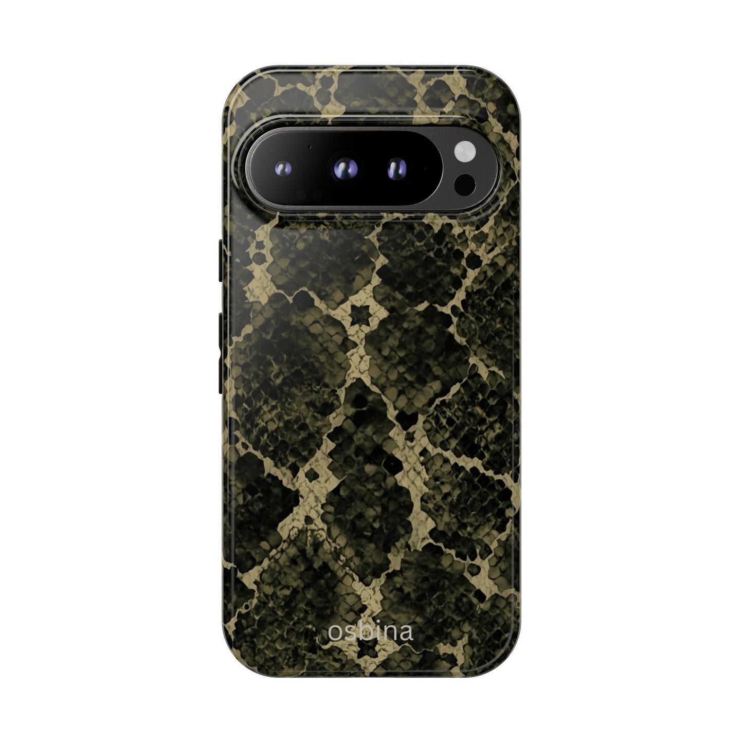 osbina | The Olive Snakeskin Designer Case