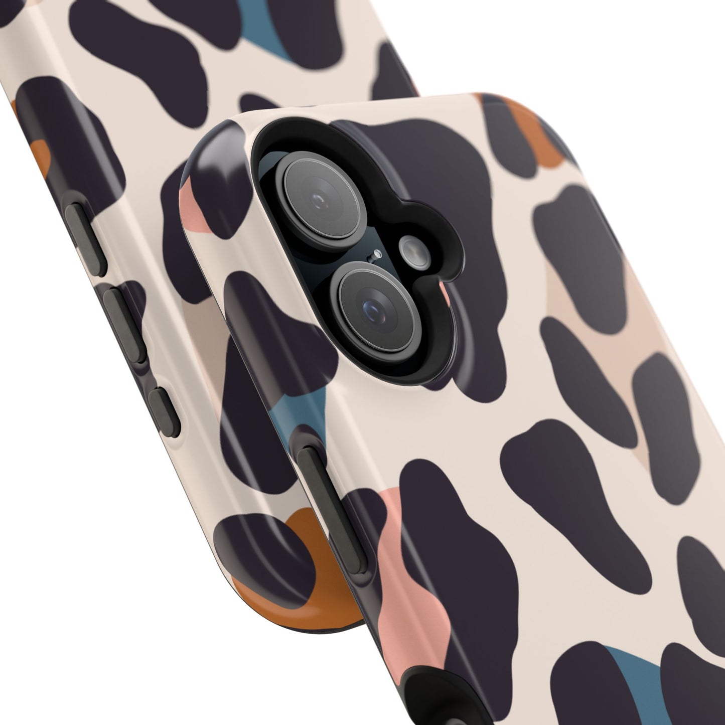osbina | MagSafe compatible for iPhone | Leopard Luxe Color Pop Leopard Print Phone Case | Modern Muse Collection