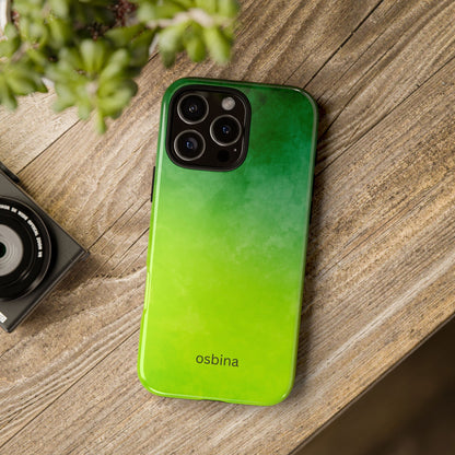 osbina | The Verde Glow Phone Case | Color Edit Collection