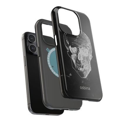 osbina | MagSafe compatible for iPhone | Skull Phone Case | Season Collective Collection