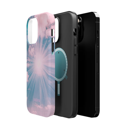 osbina | MagSafe compatible for iPhone | The Sunburst Skies Case | YAYOU Collection Supporting Shine Like Sable