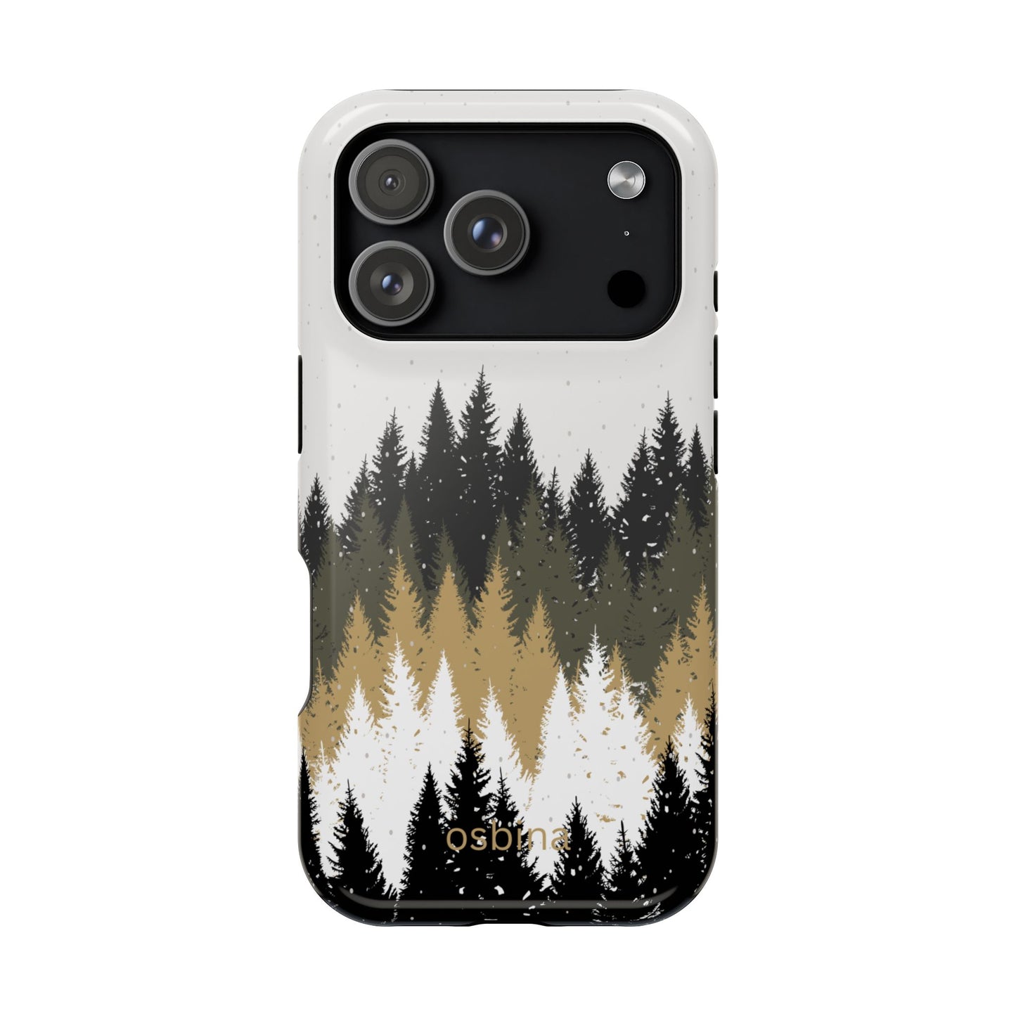 osbina | MagSafe | Frosted Pines, Designer Case | The Aspen Collection