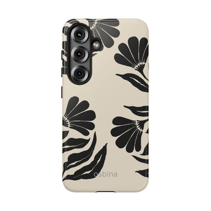 osbina | Obsidian Bloom Flower Phone Case | Modern Muse Collection