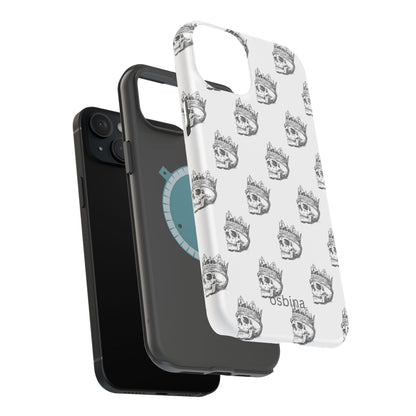 osbina | MagSafe compatible for iPhone | Skulls Royale Phone Case | Season Collective Collection