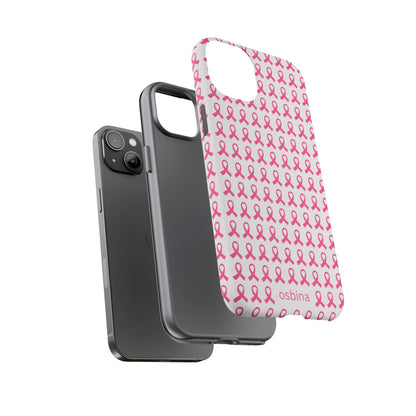 osbina | Limited Edition The Side by Side Pink Ribbon Case in Light Pink + Soft Pink + Hot Pink | The Pink October Collection | Inspired By
