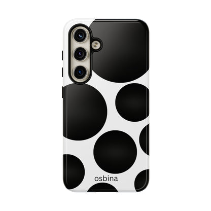 osbina | The Noir Bubbles Phone Case | Modern Muse Collection
