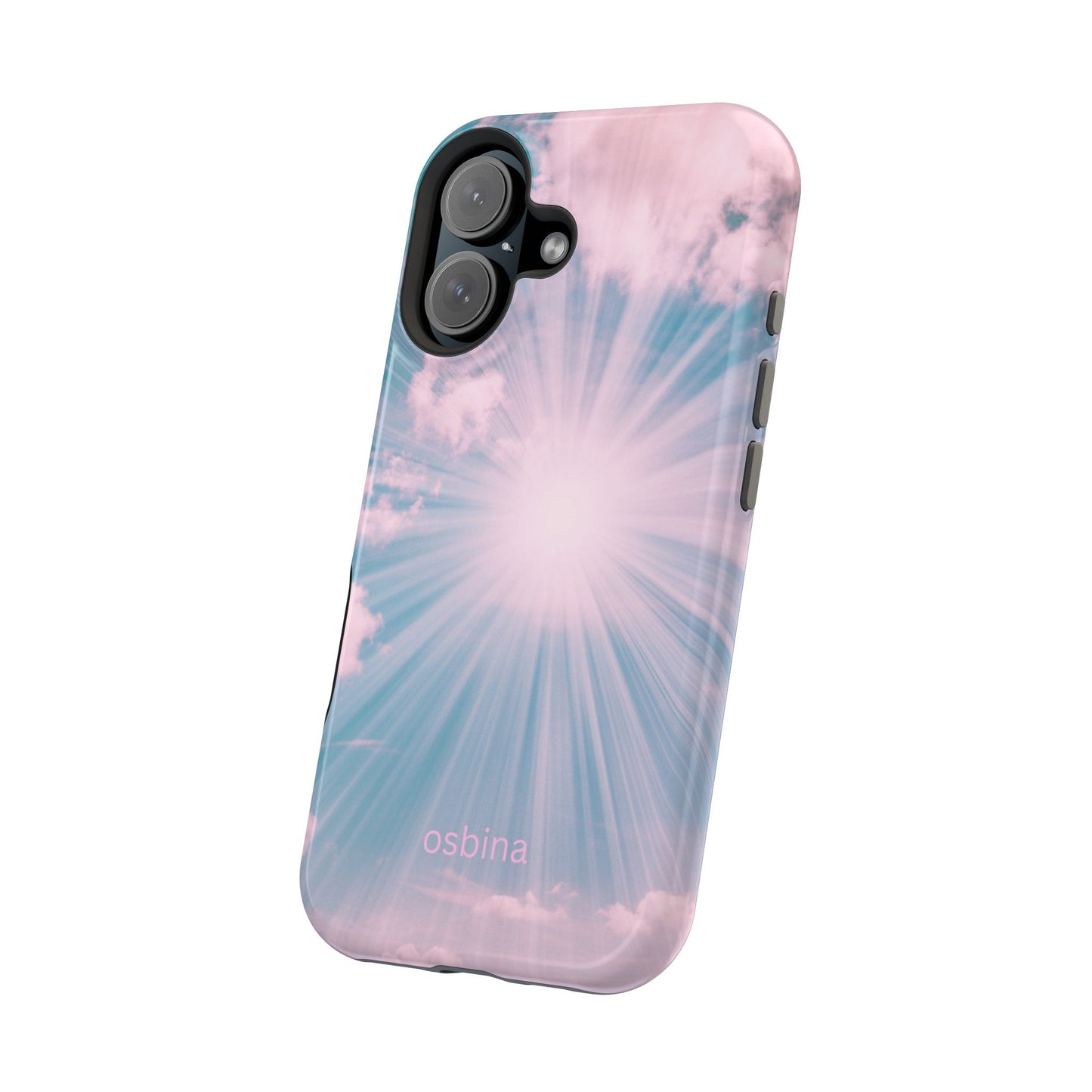 osbina | MagSafe compatible for iPhone | The Sunburst Skies Case | YAYOU Collection Supporting Shine Like Sable