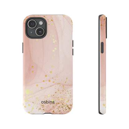 osbina | Pink Chic Stardust Cloud Phone Case | Modern Muse Collection