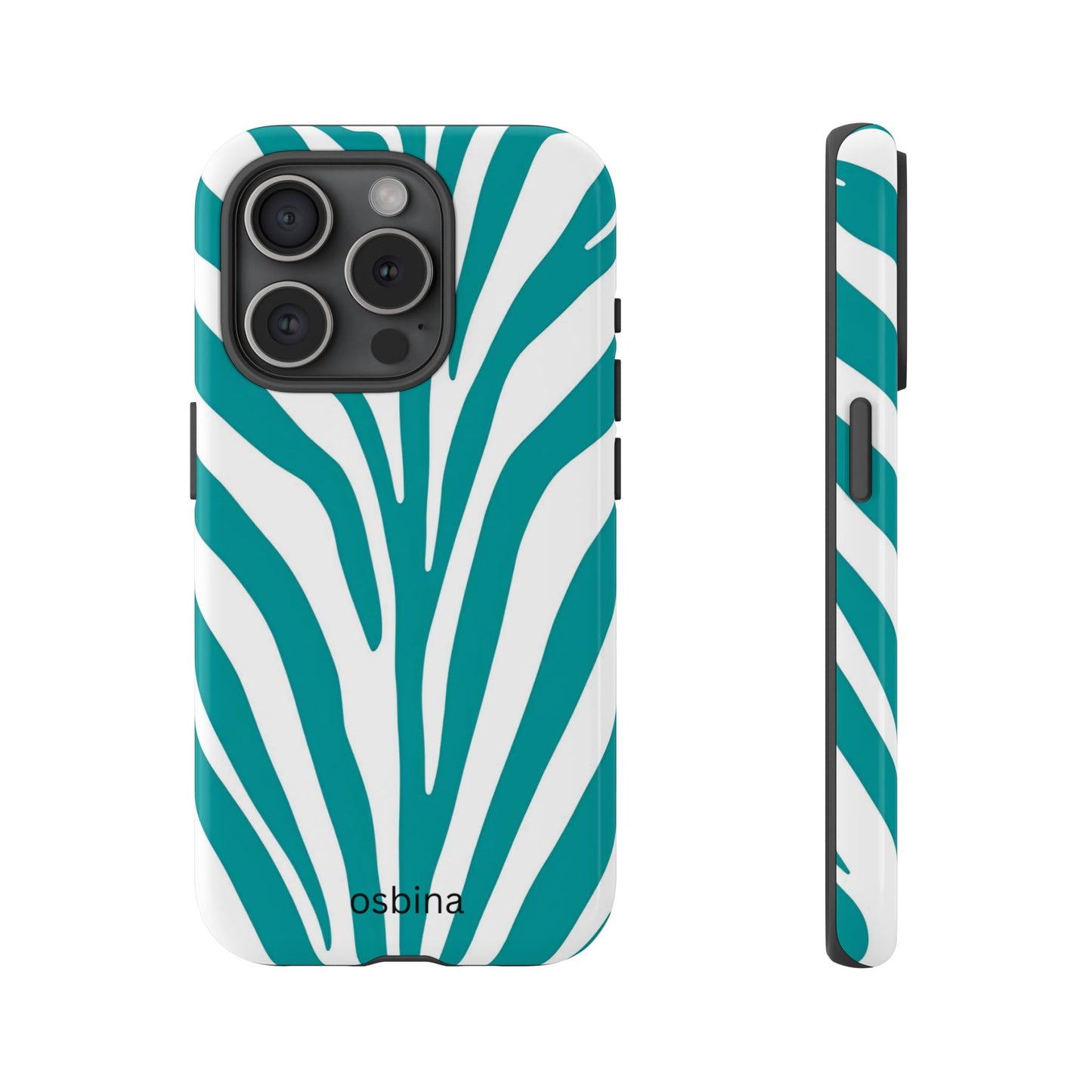 osbina | The Teal Zebra Designer Case