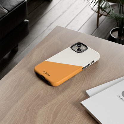 osbina | Divide & Conquer — The Orange + White Split Diagonal Case | The Season Collective