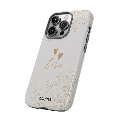 osbina | Golden Amour Phone Case | Modern Muse Collection