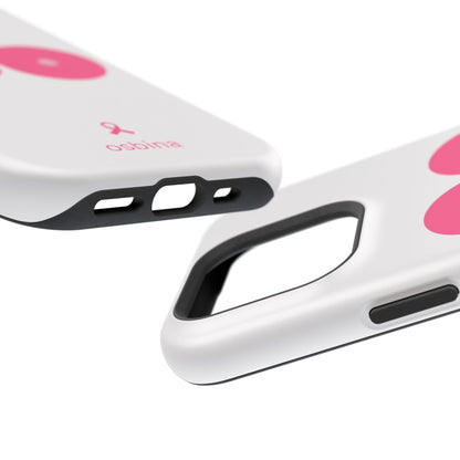 osbina |  MagSafe compatible for iPhone | Limited Edition The Check Your Tatas Case in Light Pink + Soft Pink + Hot Pink | The Pink October Collection | Inspired By