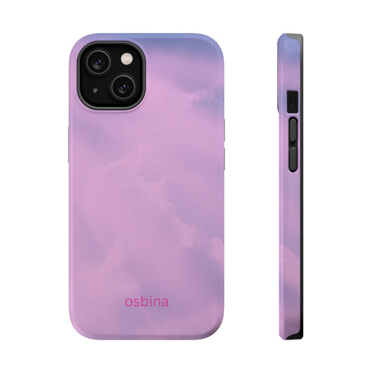 osbina | MagSafe compatible for iPhone | The Rosy Skies Case | YAYOU Collection Supporting Shine Like Sable