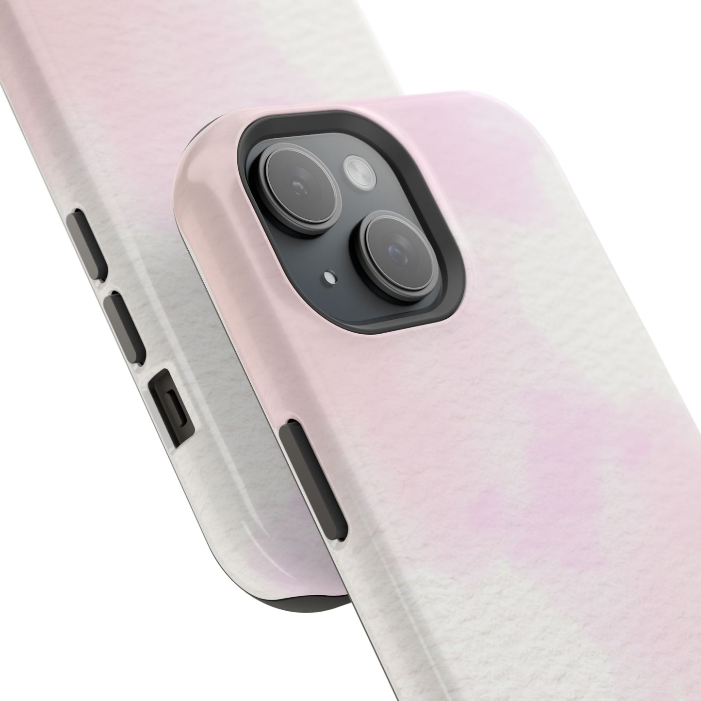 osbina | MagSafe compatible for iPhone | Pink Cotton Cloud Phone Case | Modern Muse Collection