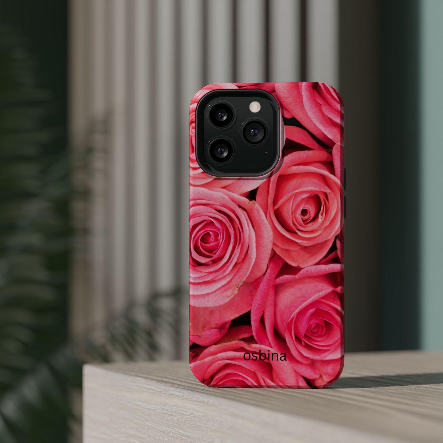 osbina | MagSafe compatible for iPhone | The Roselle Phone Case | Modern Muse Collection