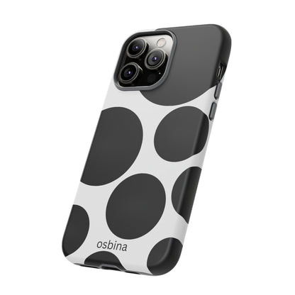 osbina | The Noir Bubbles Phone Case | Modern Muse Collection