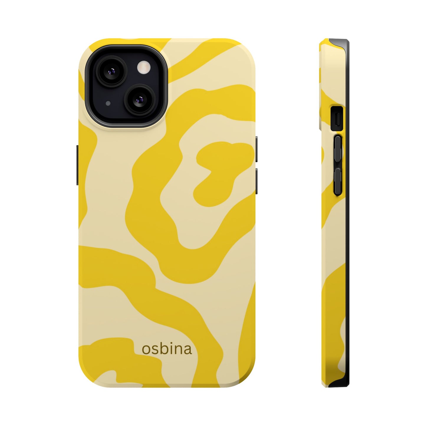 osbina | MagSafe compatible for iPhone | The Mustard Muse Phone Case | Color Edit Collection
