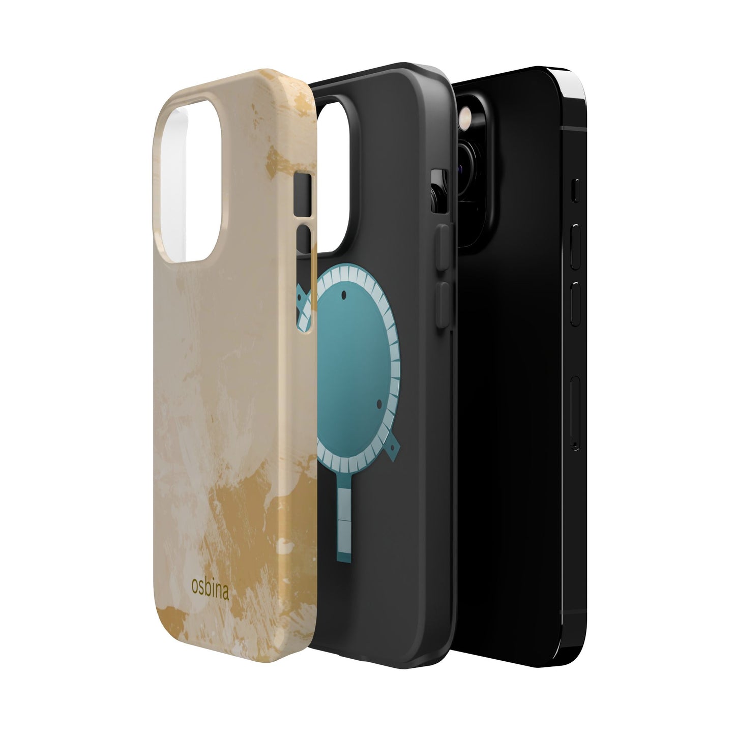 osbina | MagSafe compatible for iPhone | The Aureum Phone Case | Color Edit Collection