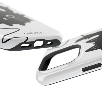 osbina | MagSafe compatible for iPhone | Midnight Couture Cat Phone Case | Season Collective Collection