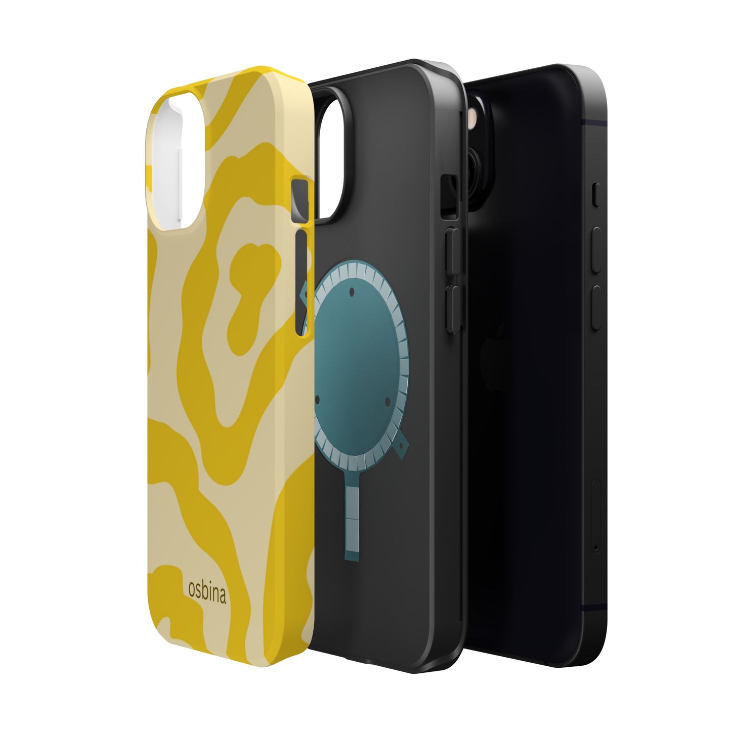 osbina | MagSafe compatible for iPhone | The Mustard Muse Phone Case | Color Edit Collection