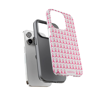 osbina | Limited Edition The Side by Side Pink Ribbon Case in Light Pink + Soft Pink + Hot Pink | The Pink October Collection | Inspired By