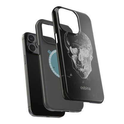 osbina | MagSafe compatible for iPhone | Skull Phone Case | Season Collective Collection