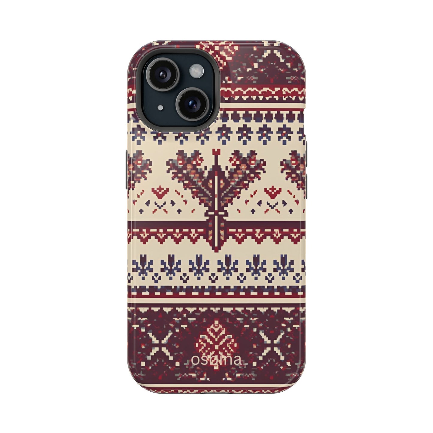 osbina | MagSafe | Fair Isle, Designer Case | Aspen Collection