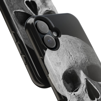 osbina | MagSafe compatible for iPhone | White Skull Phone Case | Season Collective Collection