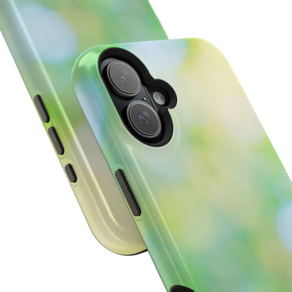 osbina | MagSafe compatible for iPhone | The Veridian Orbs Phone Case | Color Edit Collection