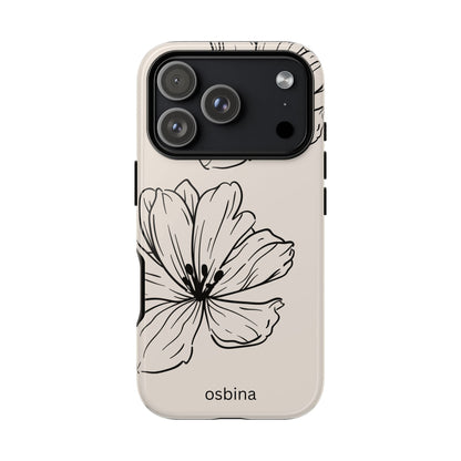 osbina | Poppy Whisper Phone Case | Modern Muse Collection