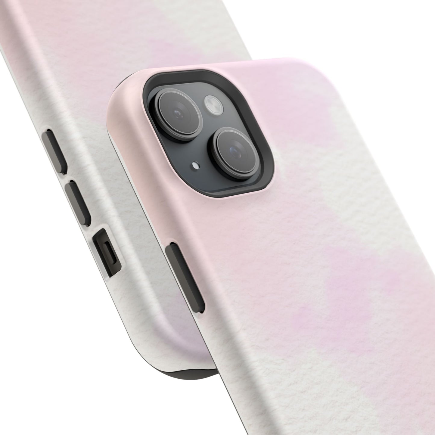 osbina | MagSafe compatible for iPhone | Pink Cotton Cloud Phone Case | Modern Muse Collection