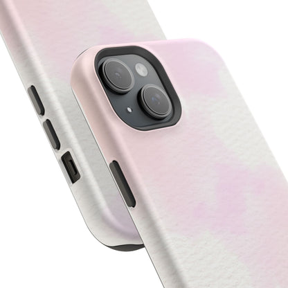 osbina | MagSafe compatible for iPhone | Pink Cotton Cloud Phone Case | Modern Muse Collection