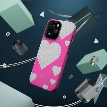 osbina | MagSafe compatible for iPhone | The Shimmering Love Case | YAYOU Collection Supporting Shine Like Sable