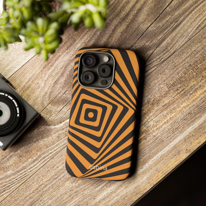 osbina | Step Into the Zone — The Orange + Black Spiral Case | The Season Collective
