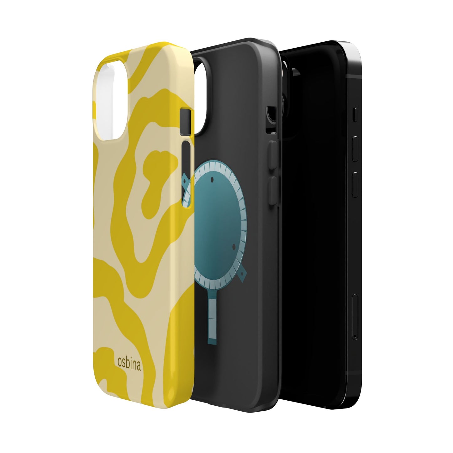 osbina | MagSafe compatible for iPhone | The Mustard Muse Phone Case | Color Edit Collection