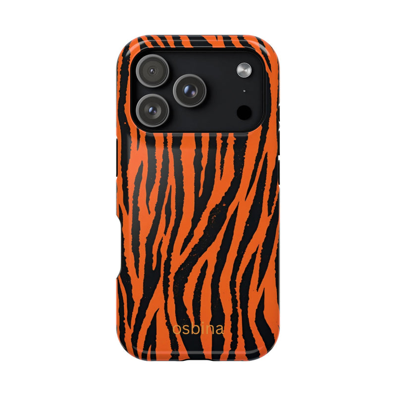 osbina | MagSafe for iPhone | Tiger But Make It Chic Designer Case
