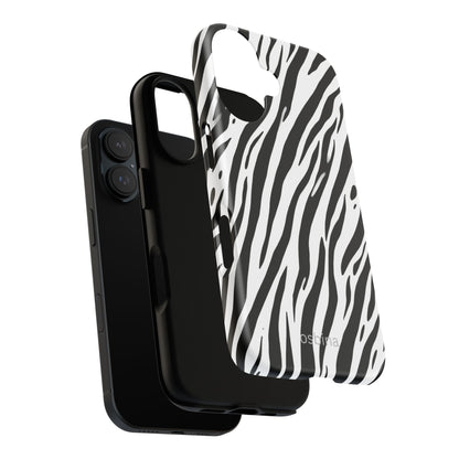 osbina | The Bengal Bold Stripe Case in White + Black | The Season Collective